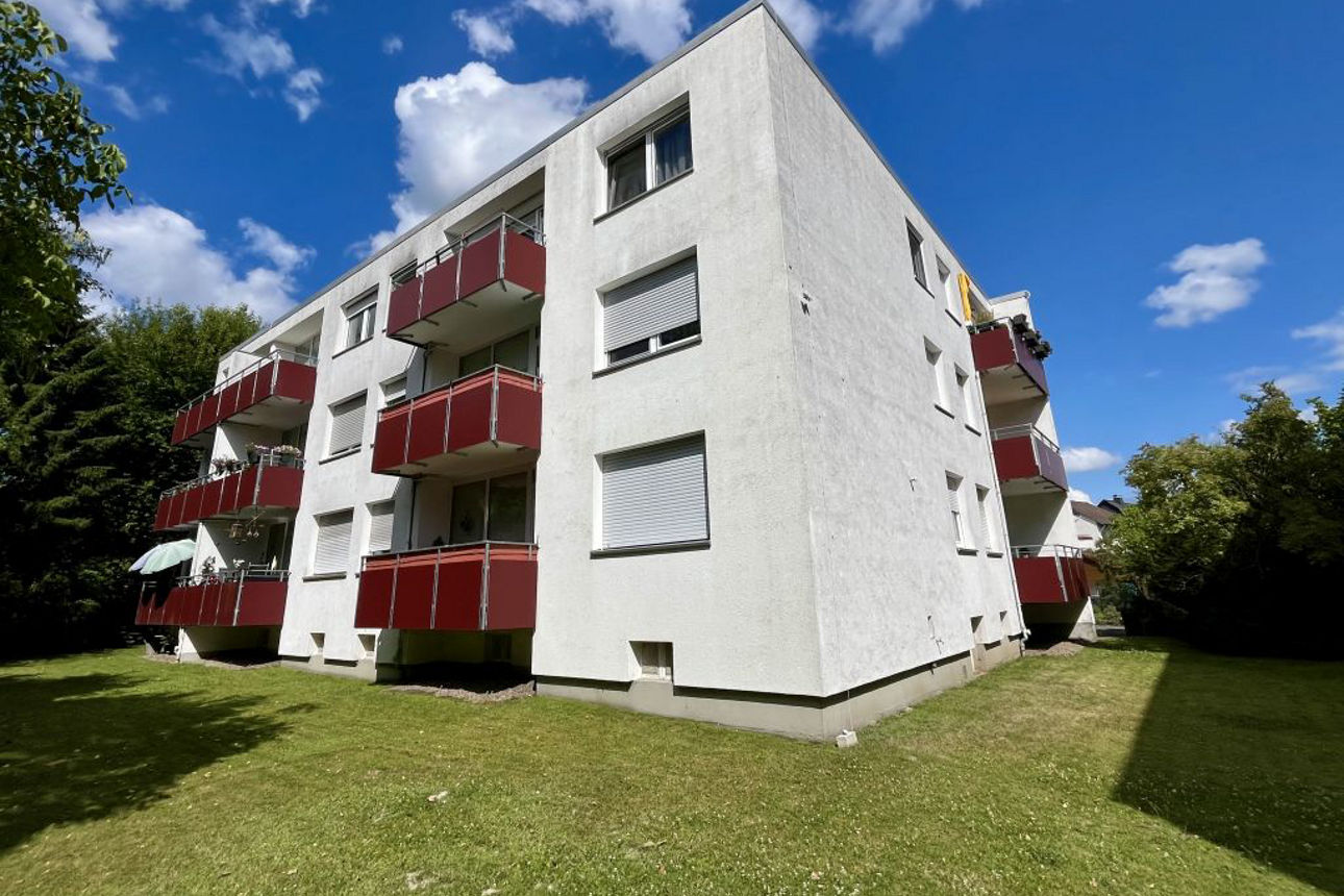 Eine Wohnung in einem Mehrfamilienhaus in Bad Salzuflen