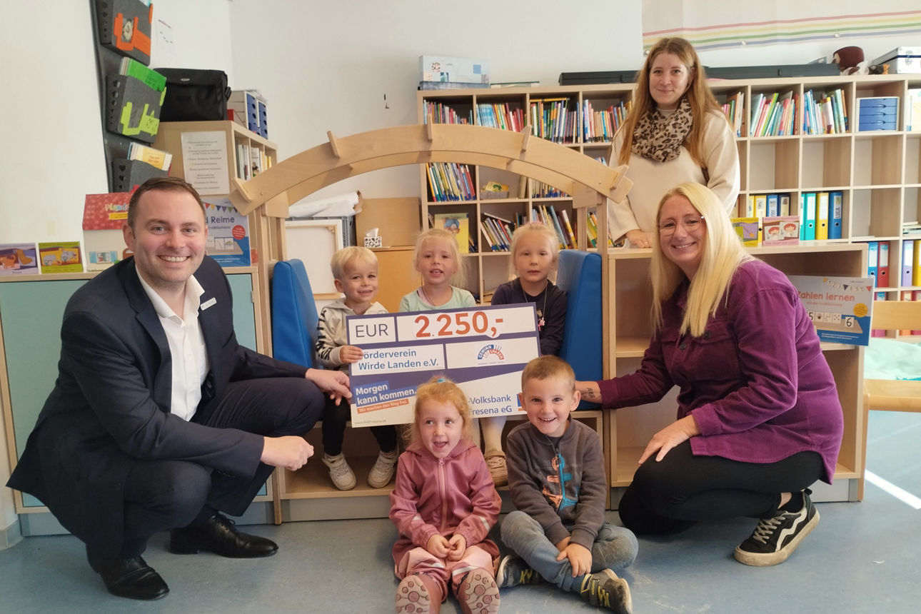 Neue Möbel für die KiTa Wirde Landen