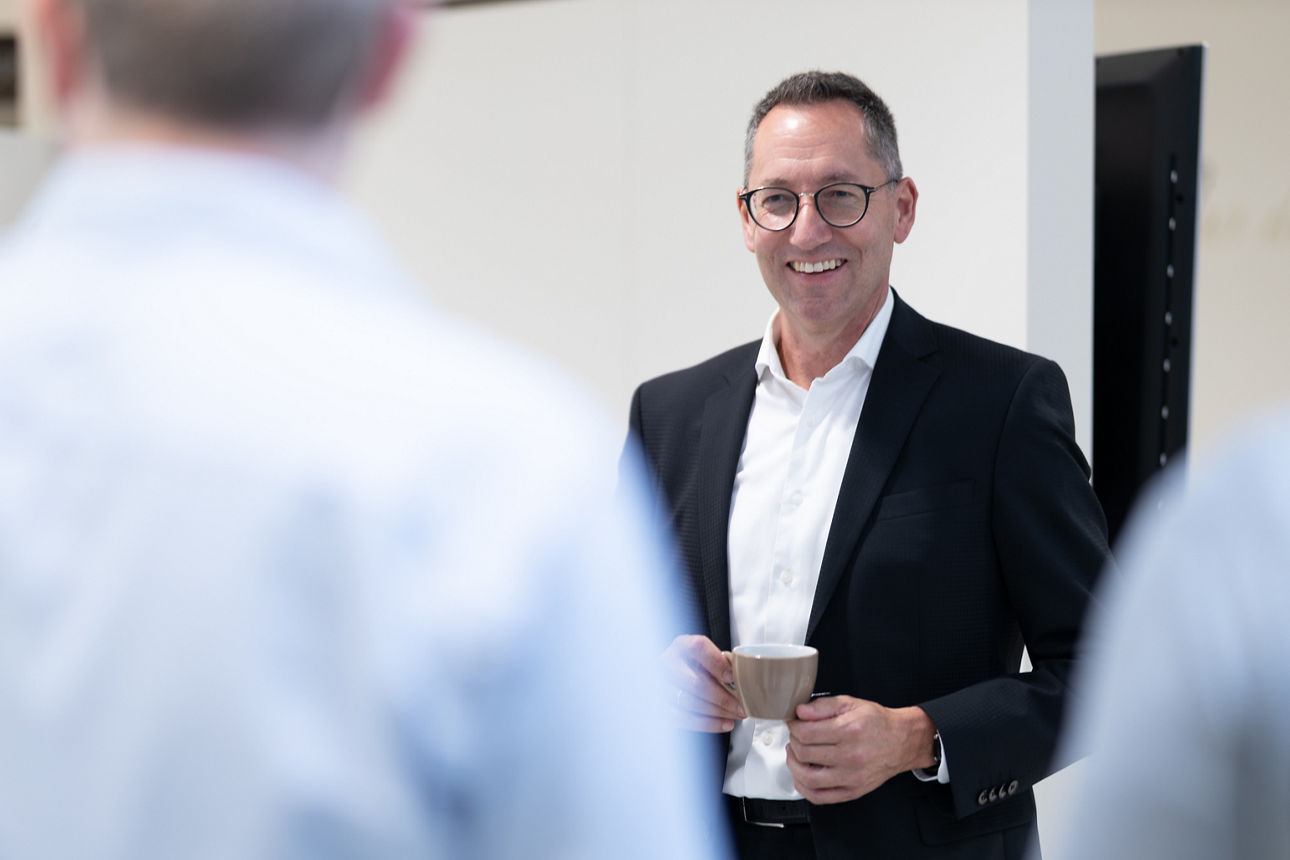 Unser Vorstand und Changemaker Harald Löhner