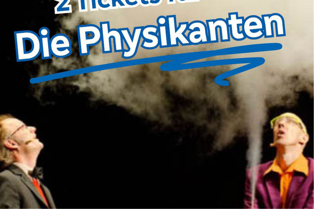 Zwei Wissenschaftler experimentieren