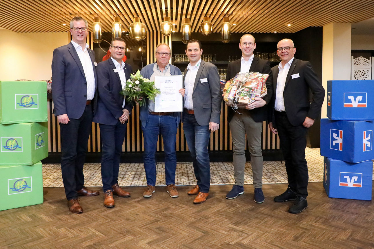 50 Jahre Genossenschaftszugehörigkeit – Nikolaus Stilber