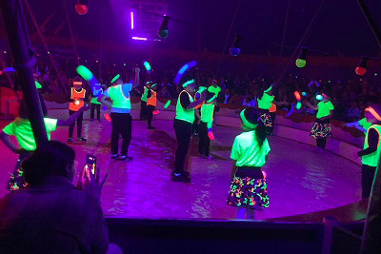 Mitmachzirkus der Schule am Burhof