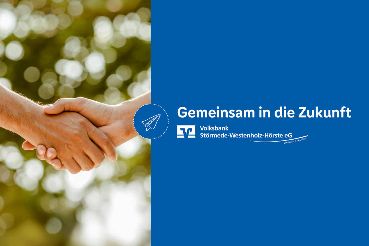 Zwei haltende Hände 