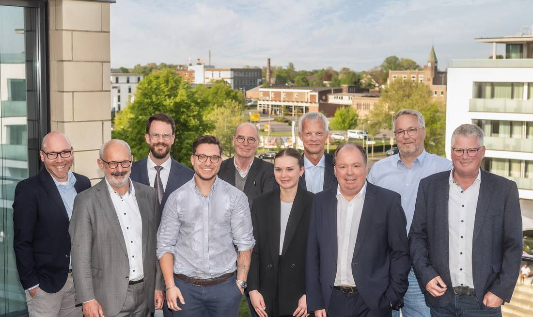 Gruppenfoto der Zukunftswerkstatt zum Thema: "Das sind die neuen Bau-Hotspots für Kleve"