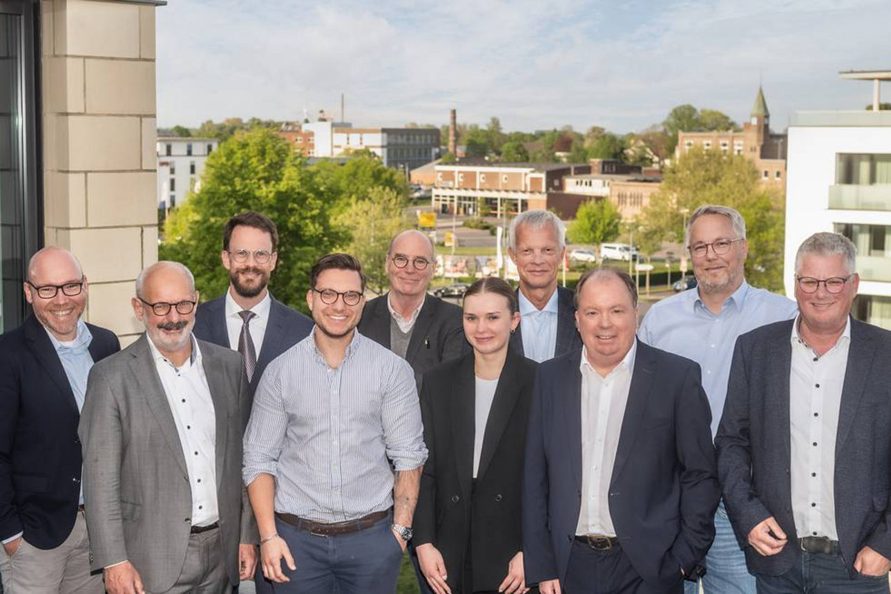Gruppenfoto der Zukunftswerkstatt zum Thema: "Das sind die neuen Bau-Hotspots für Kleve"