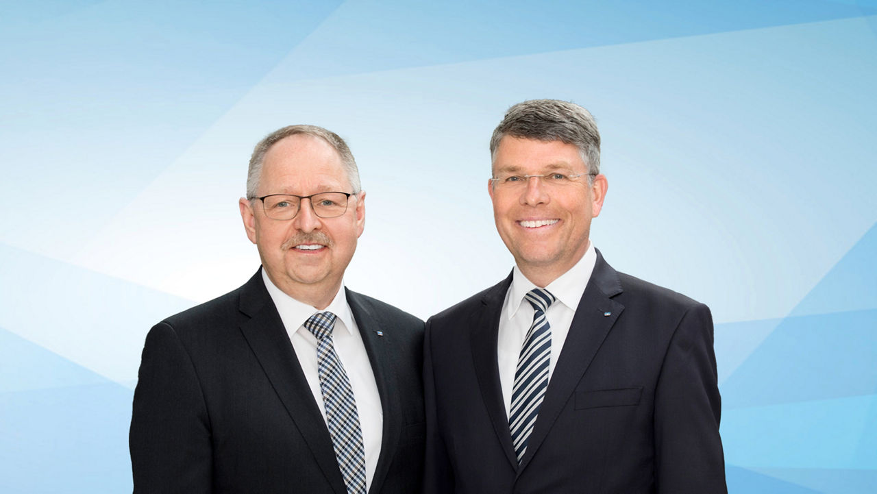 Siegfried Braun, Christof Klein Vorstand