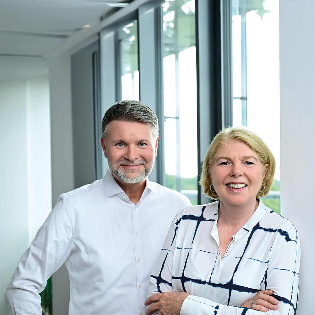 Portraitfoto von Mario Schmidt und Sabine Kröger