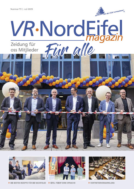 Mitgliederzeitung Mai 2025 Deckblatt 