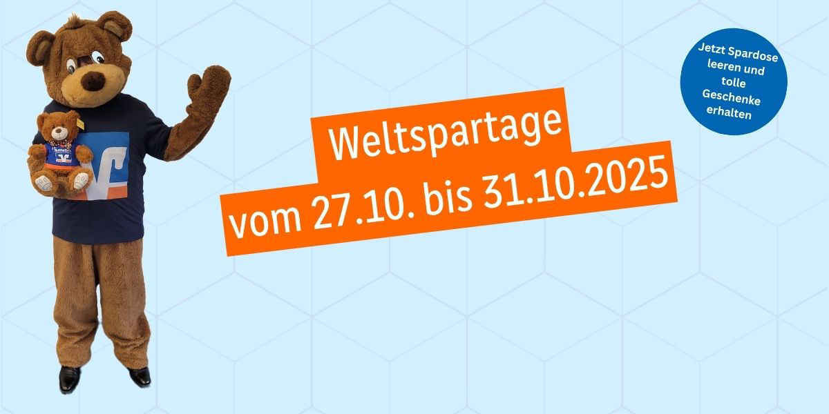 Weltspartage 27.10. - 31.10.2025