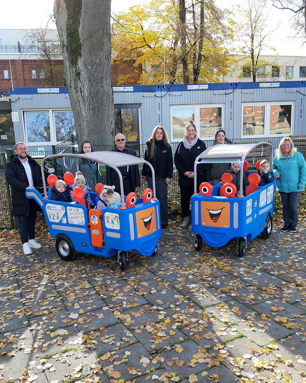 Übergabe des Kinderbusse