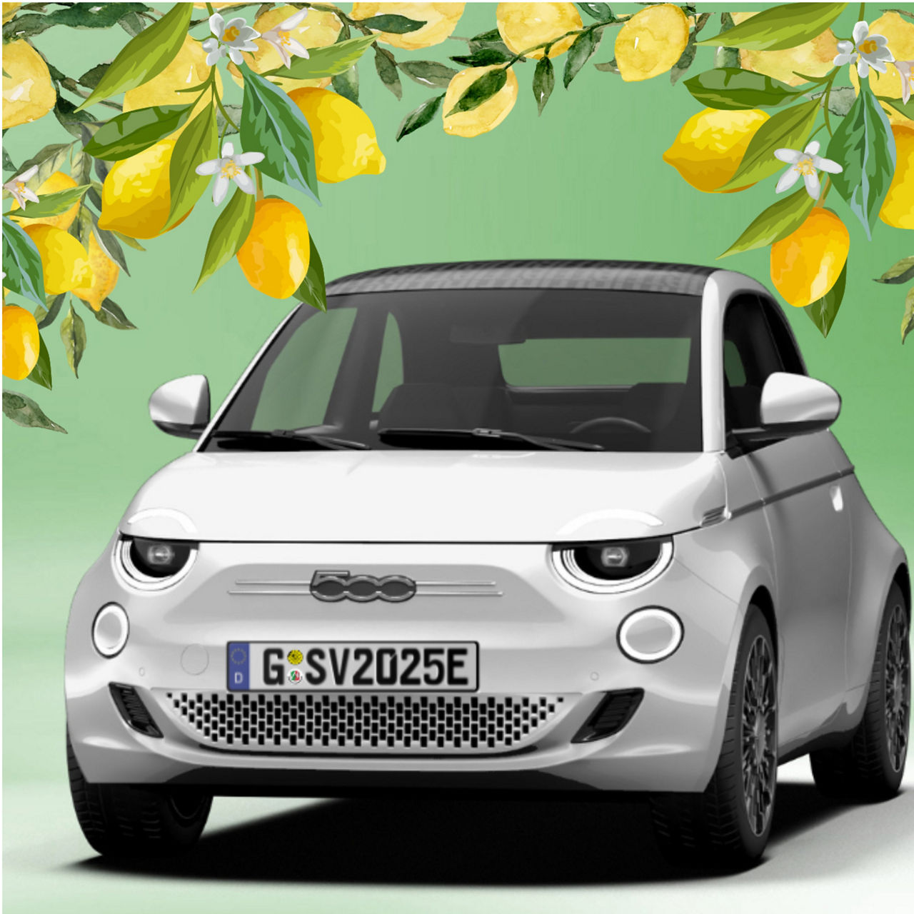 Fiat 500 E-Auto