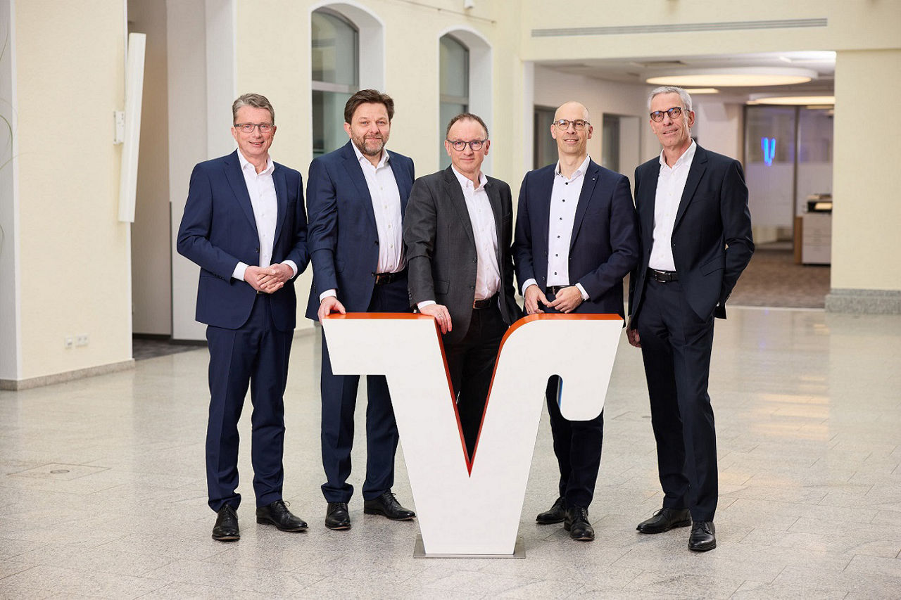 Das Vorstandsteam der Volksbank in Ostwestfalen