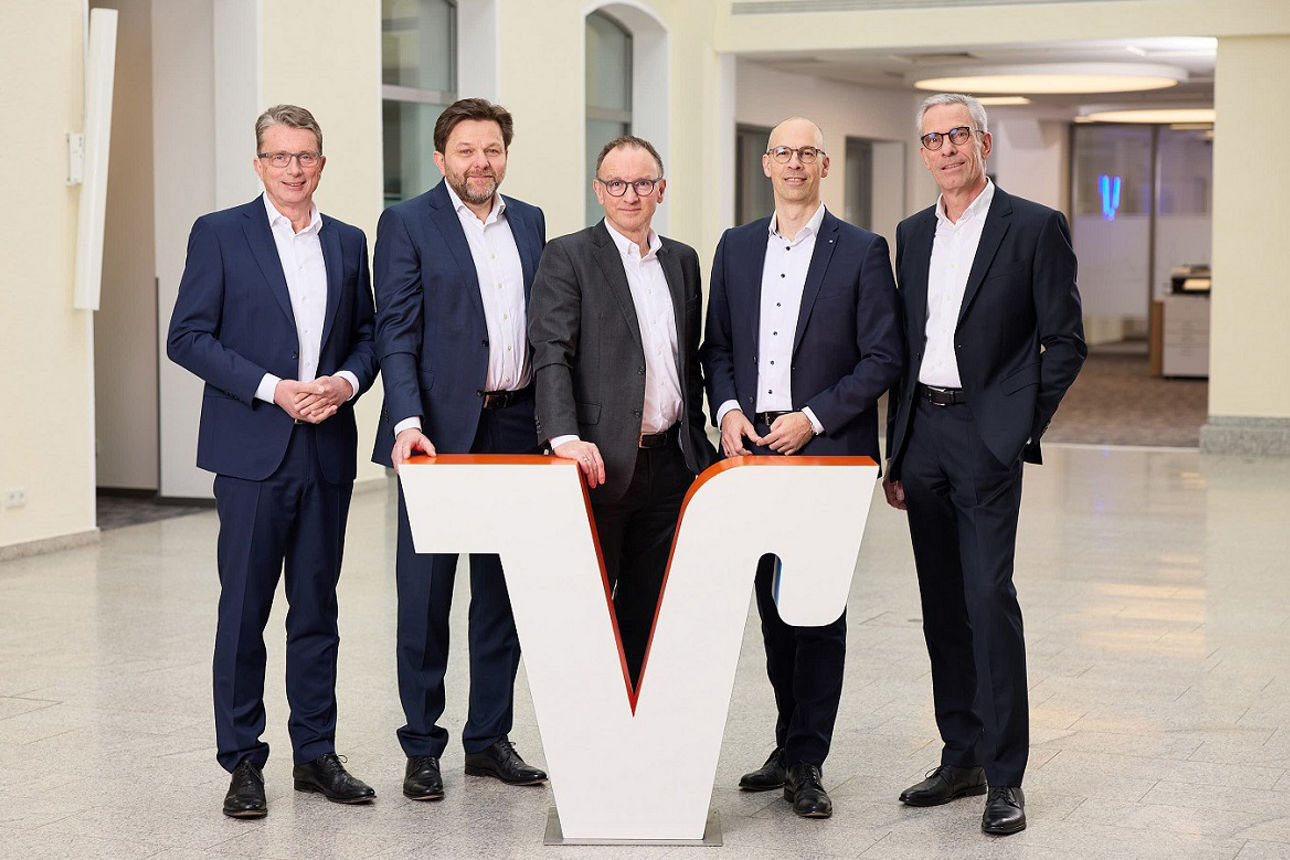 Das Vorstandsteam der Volksbank in Ostwestfalen