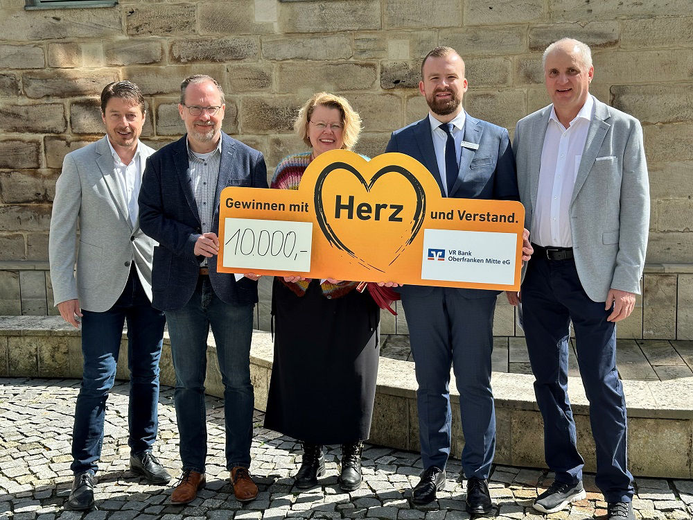 Spendenübergabe April 2025 an weiterführende Schulen im Landkreis Kronach