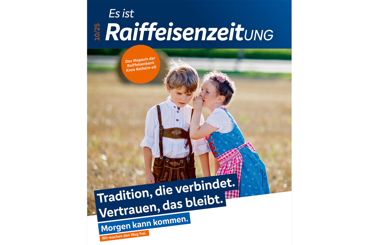 Titelbild der Raiffeisenzeitung 2025