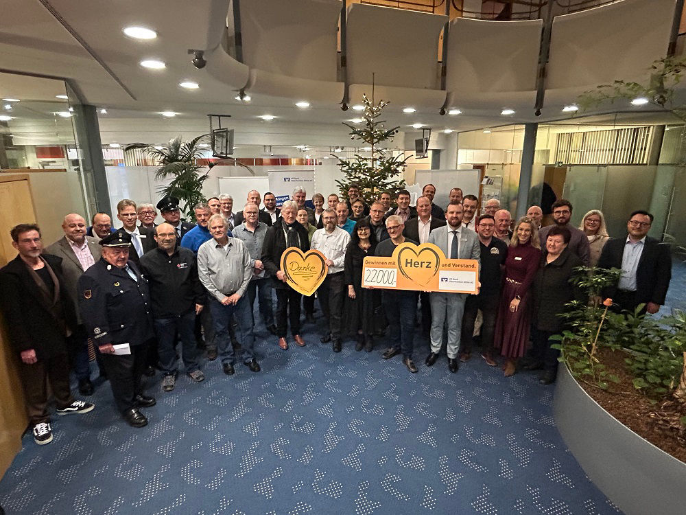 Spendenübergabe an Vereine und gemeinnützige Institutionen aus dem Landkreis Kulmbach