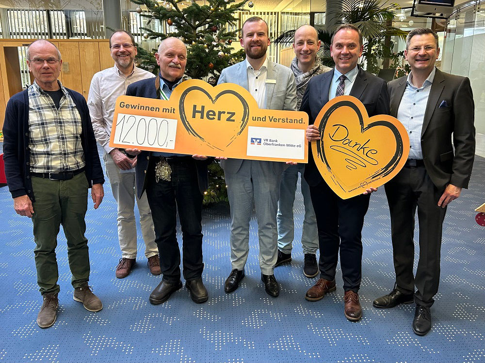 Spendenübergabe an die weiterführenden Schulen Kulmbach