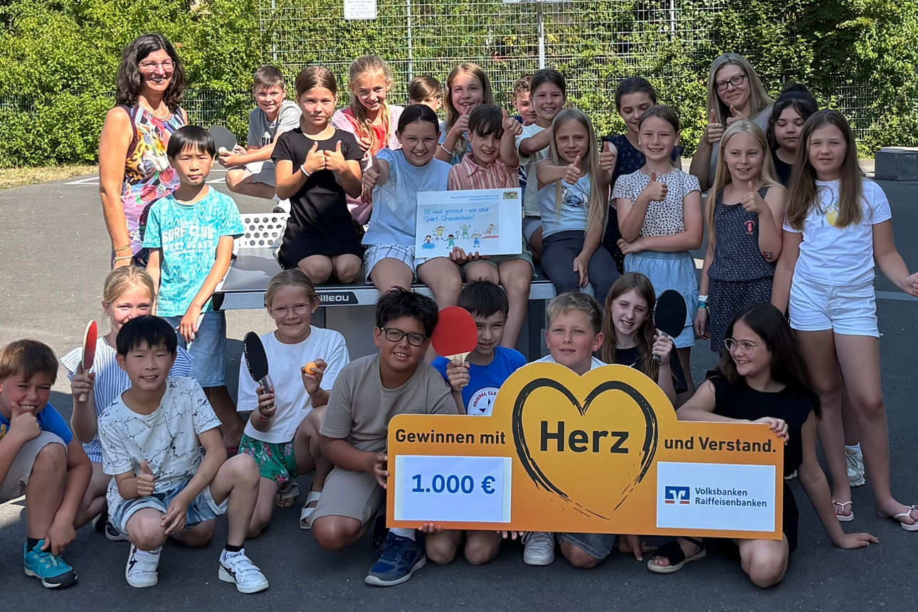 Kinder der Grund- und Mittelschule "Am Sonnenteller"