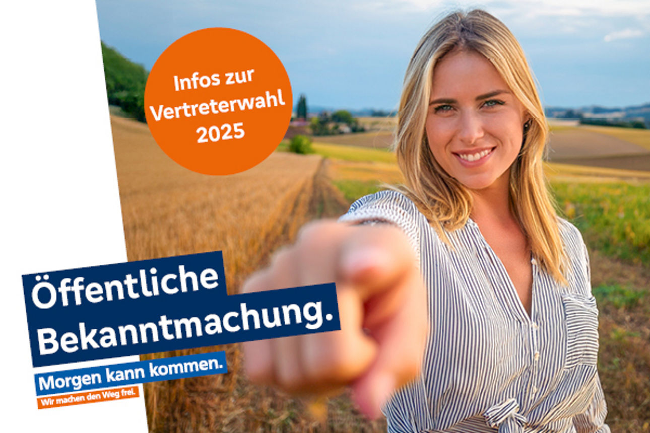 Eine Person wirbelt im herbstlichen Garten mit einer Blätterharke Laub auf