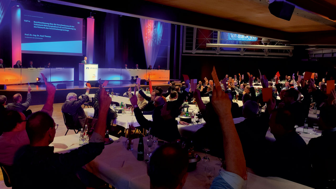 Abstimmung der Vertreter