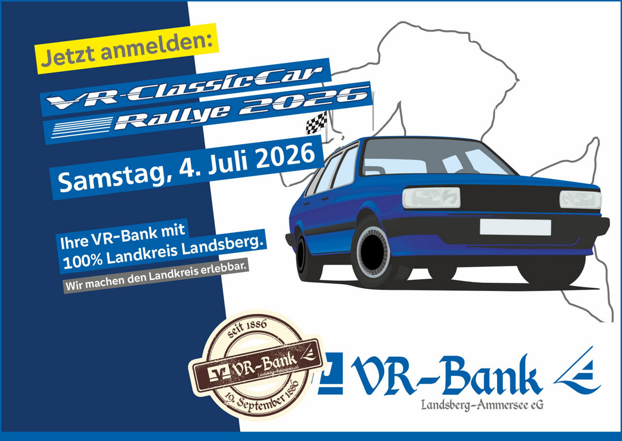 Die Anmeldung zur 9. VR-ClassicCar Rallye ist geöffnet! 