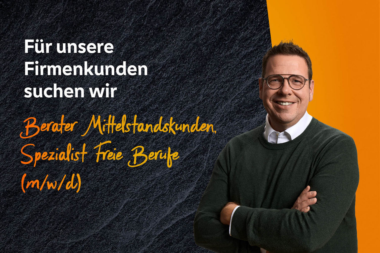 Stellenanzeige Mittelstandskunden