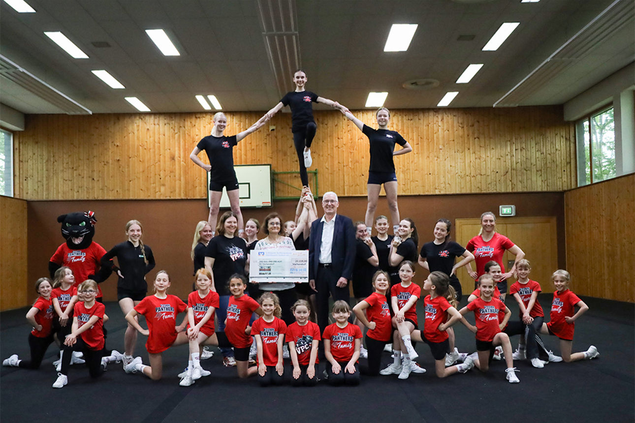 Crowdfunding-Projekt für die V-Town Panthers Cheerleader