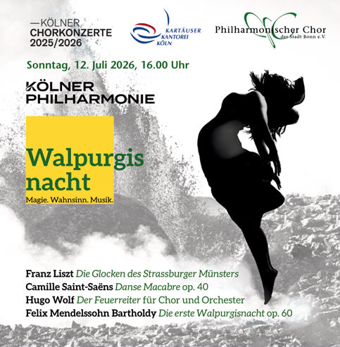 Veranstaltung Walpurgisnacht: Schwarz-weiß Bild mit einer Frauen-Silhouette