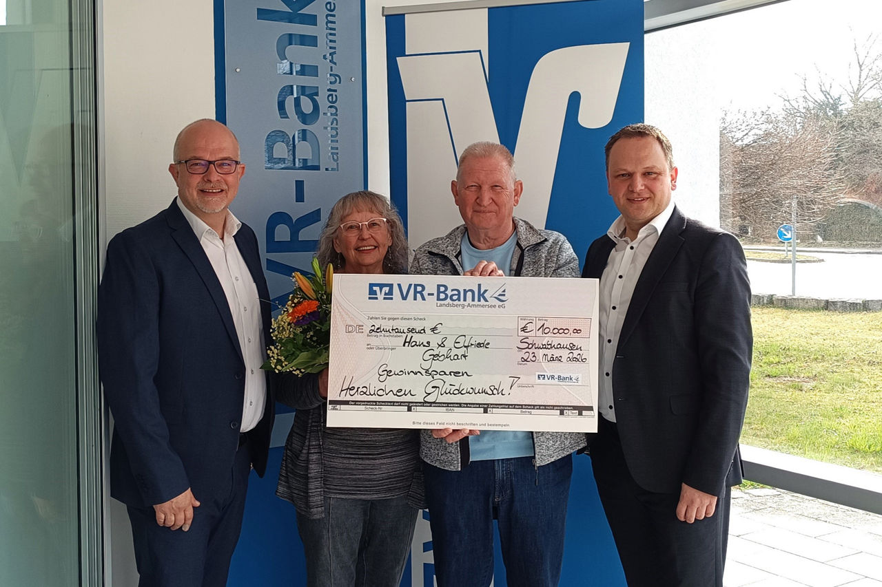 10.000 Euro pures Glück