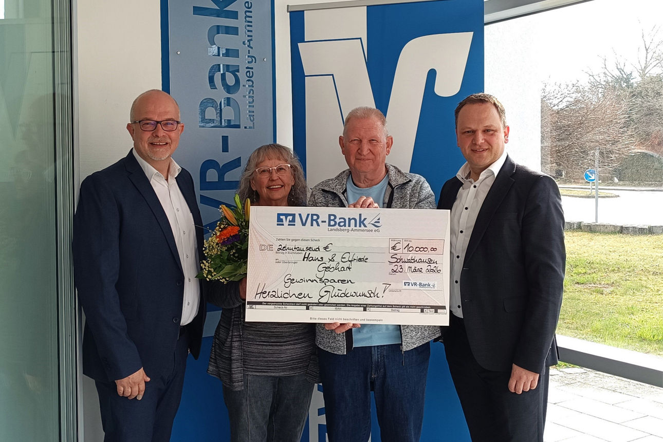 10.000 Euro pures Glück
