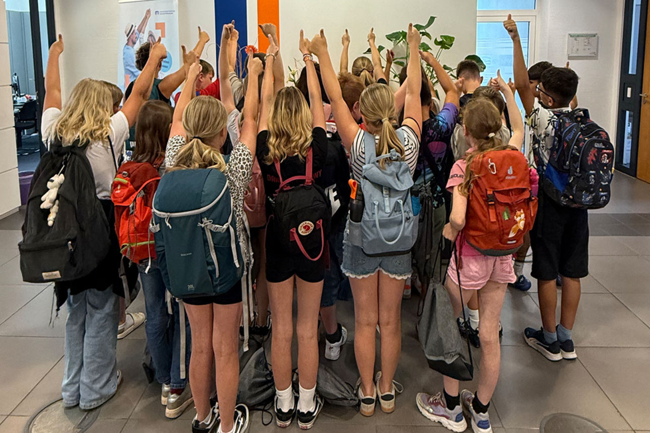 Schülerrinnen und Schüler des Dr.-Sulzberg-Gymnasiums