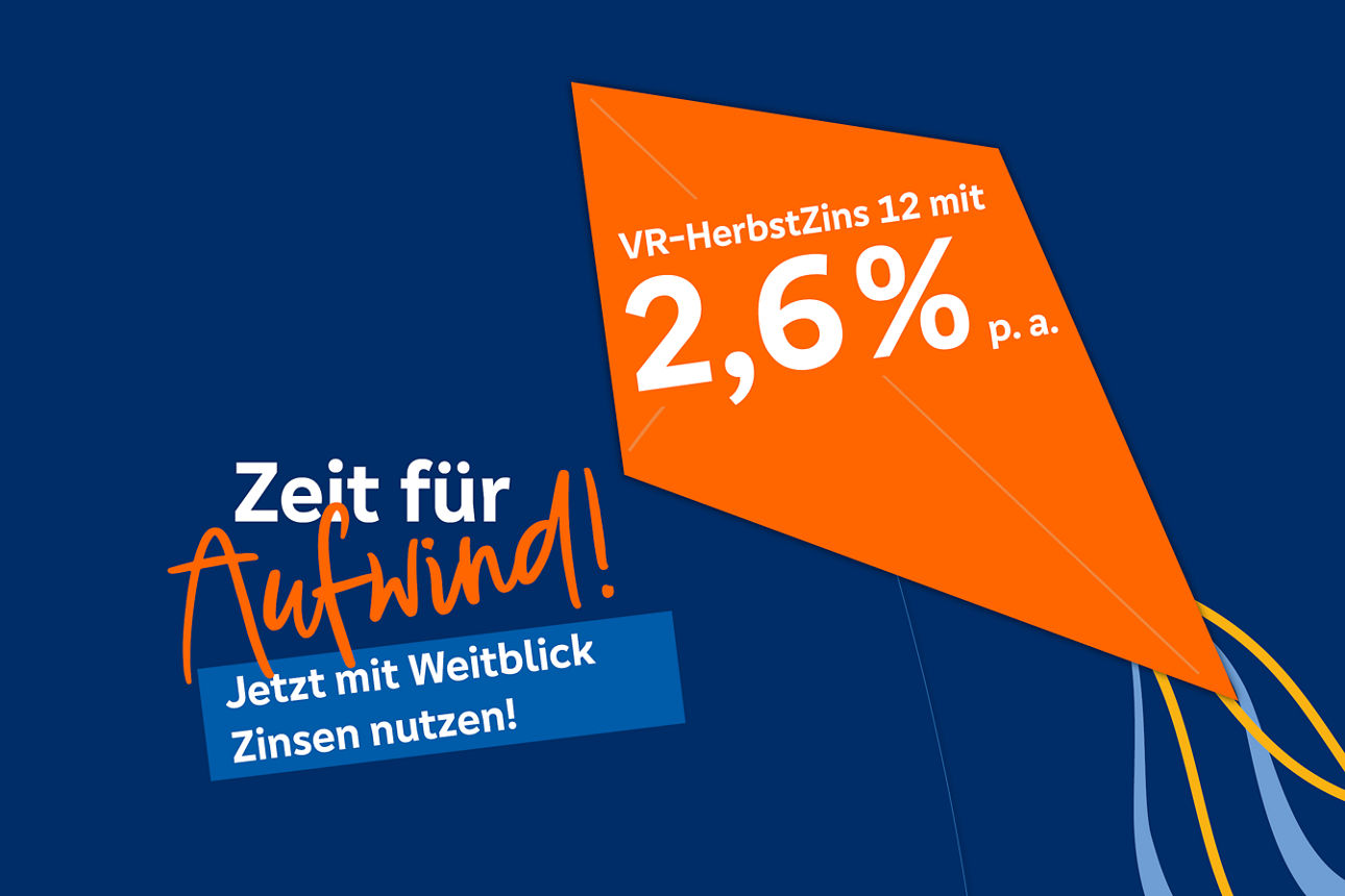 VR-HerbstZins 12 Sparwochenangebot