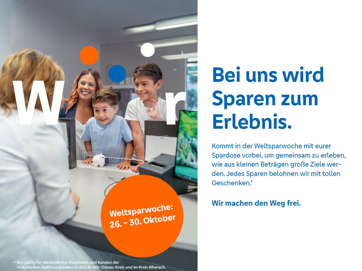 Einladung Weltsparwoche