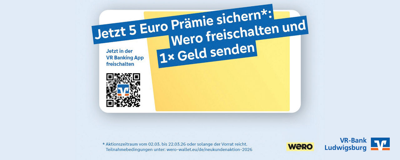 BVR Werbung zur Wero 5 Euro Aktion