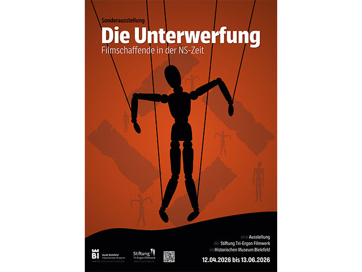 Filmplakat der Ausstellung „Die Unterwerfung“