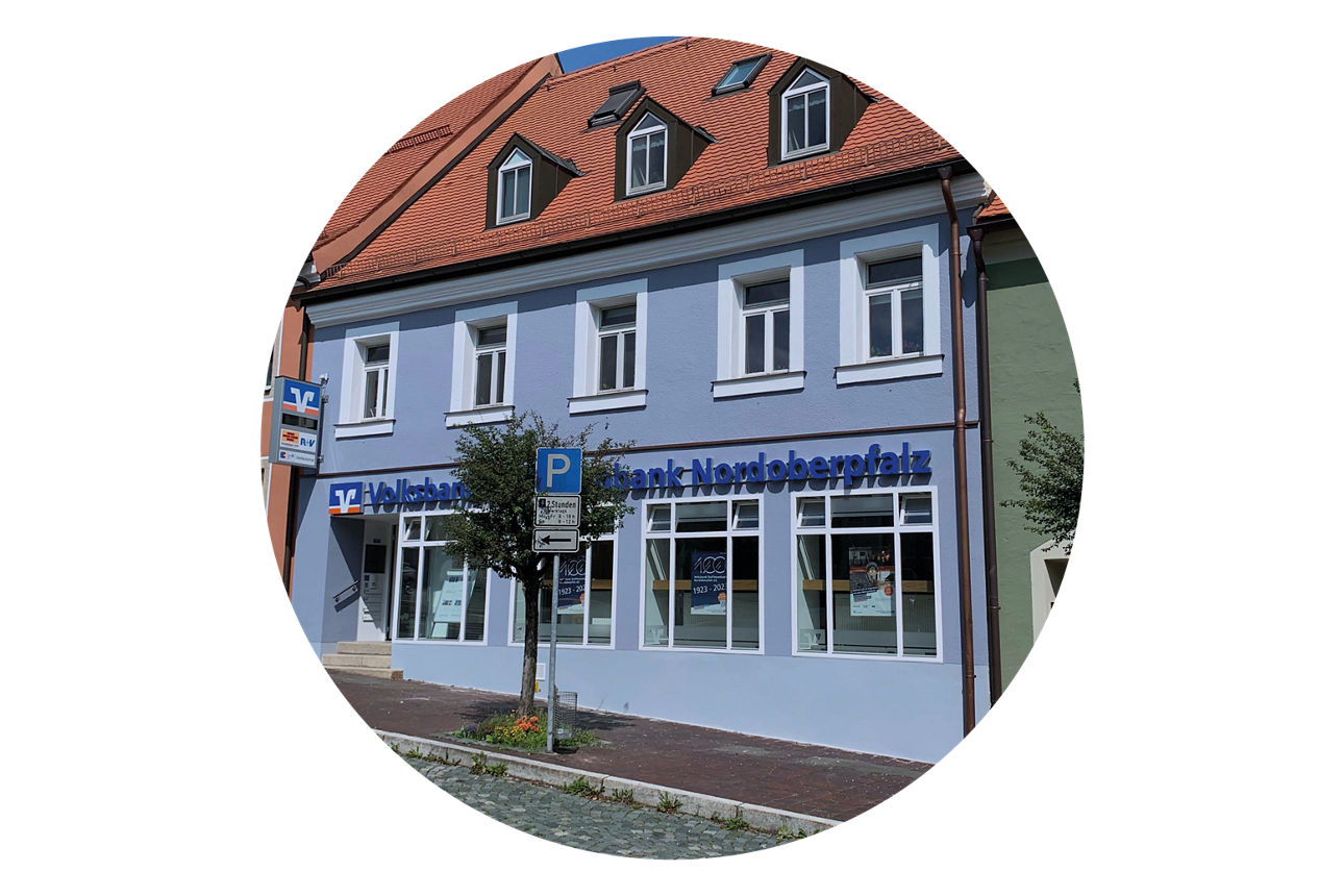 Aussenansicht Geschäftsstelle Erbendorf