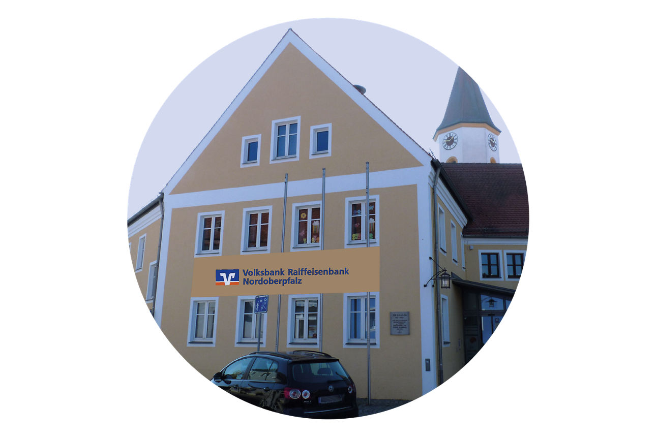 Aussenansicht Geschäftsstelle Luhe-Wildenau