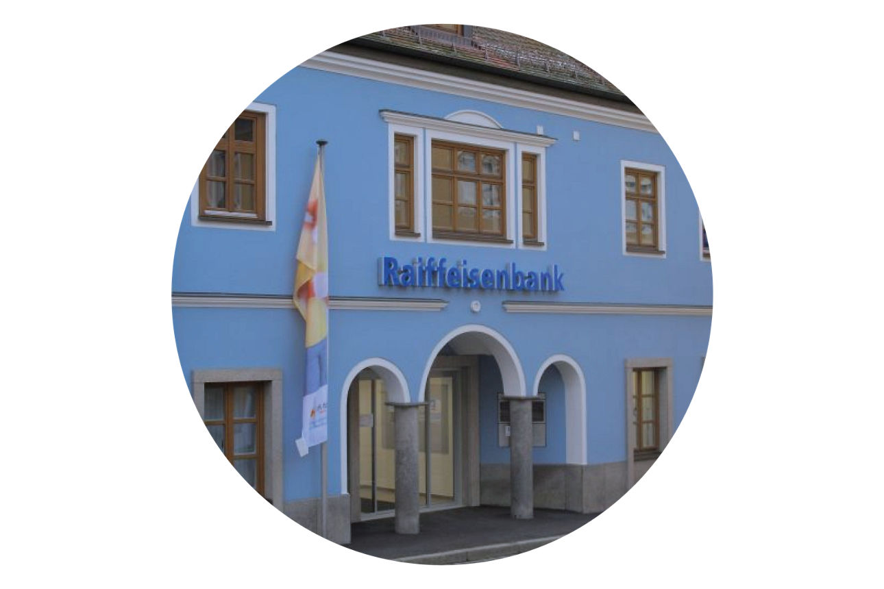 Aussenansicht Geschäftsstelle Moosbach