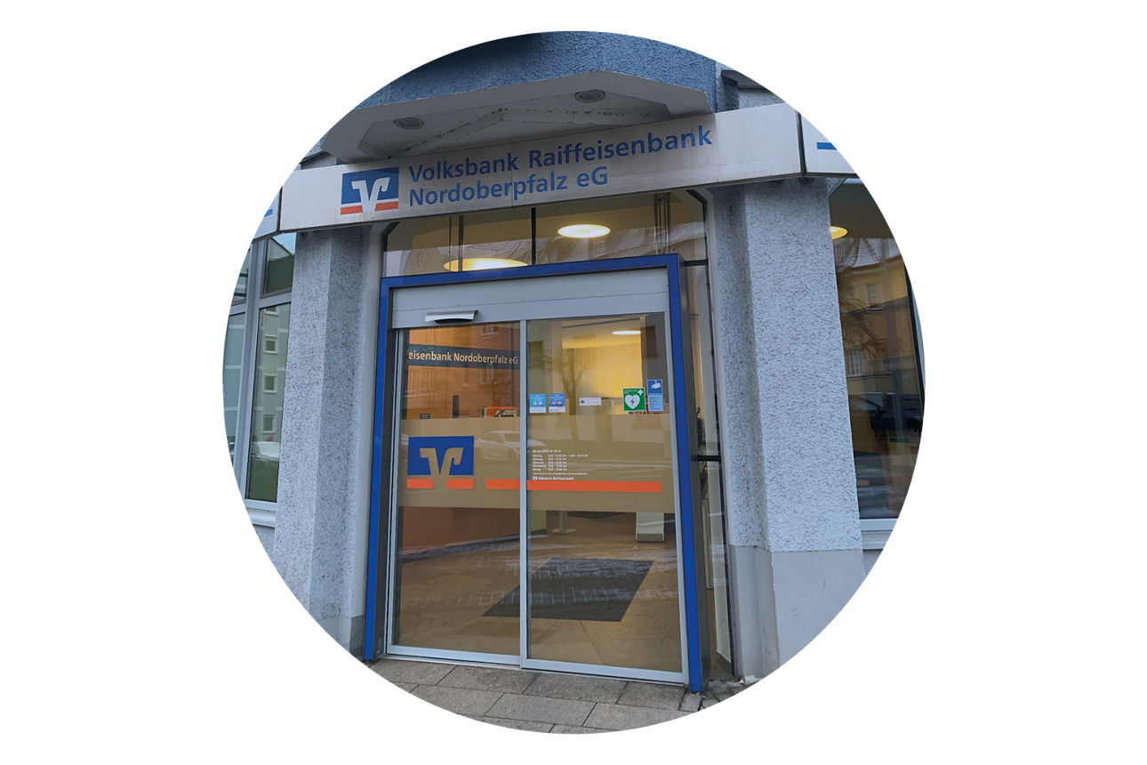 Aussenansicht Geschäftsstelle Weiden, Peuerlstraße
