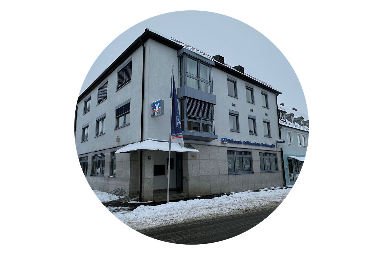 Aussenansicht Geschäftsstelle Wiesau