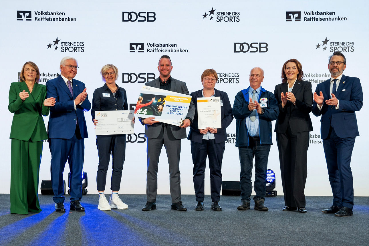 Übergabe Sterne des Sports Berlin