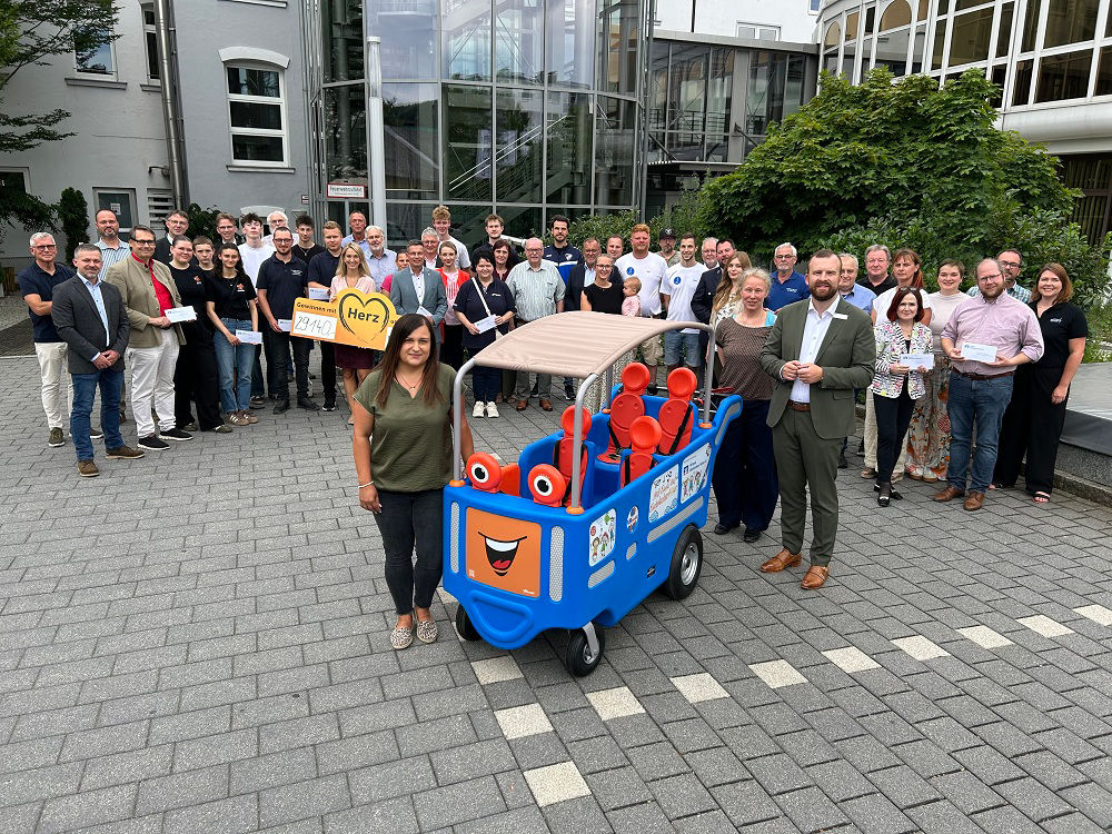 Spendenübergabe an Vereine und gemeinnützige Institutionen aus dem Landkreis Kulmbach
