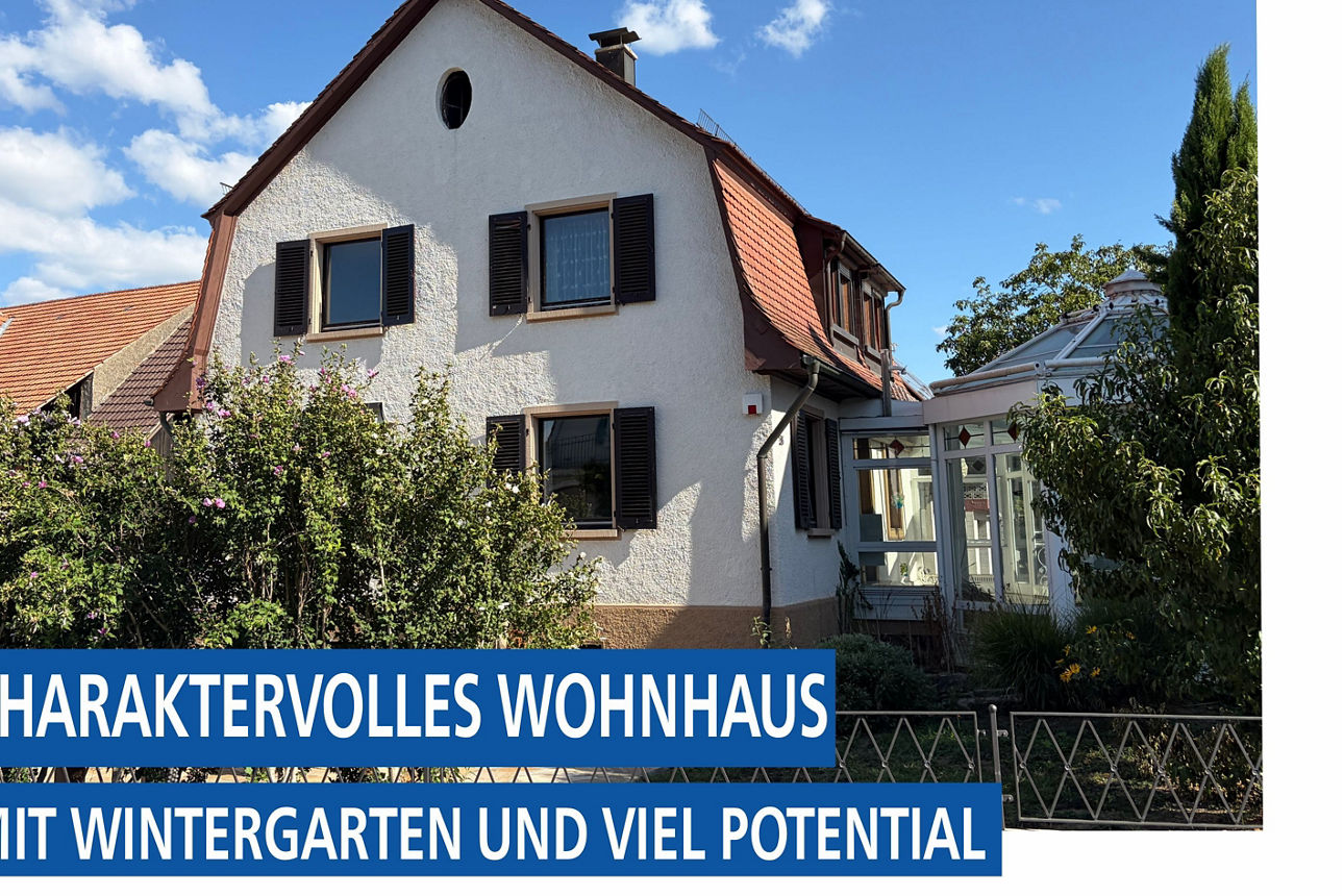 Charaktervolles Wohnhaus