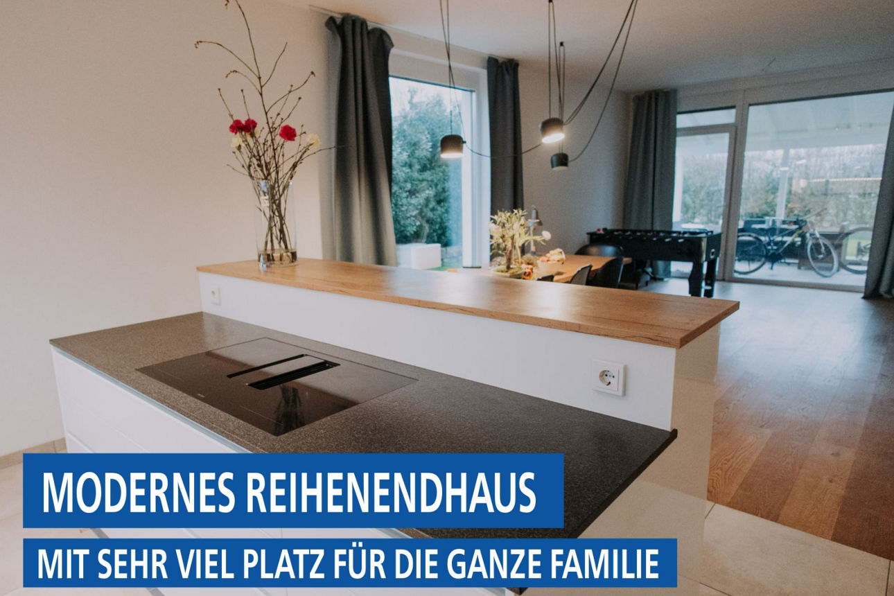 Modernes Reihenendhaus