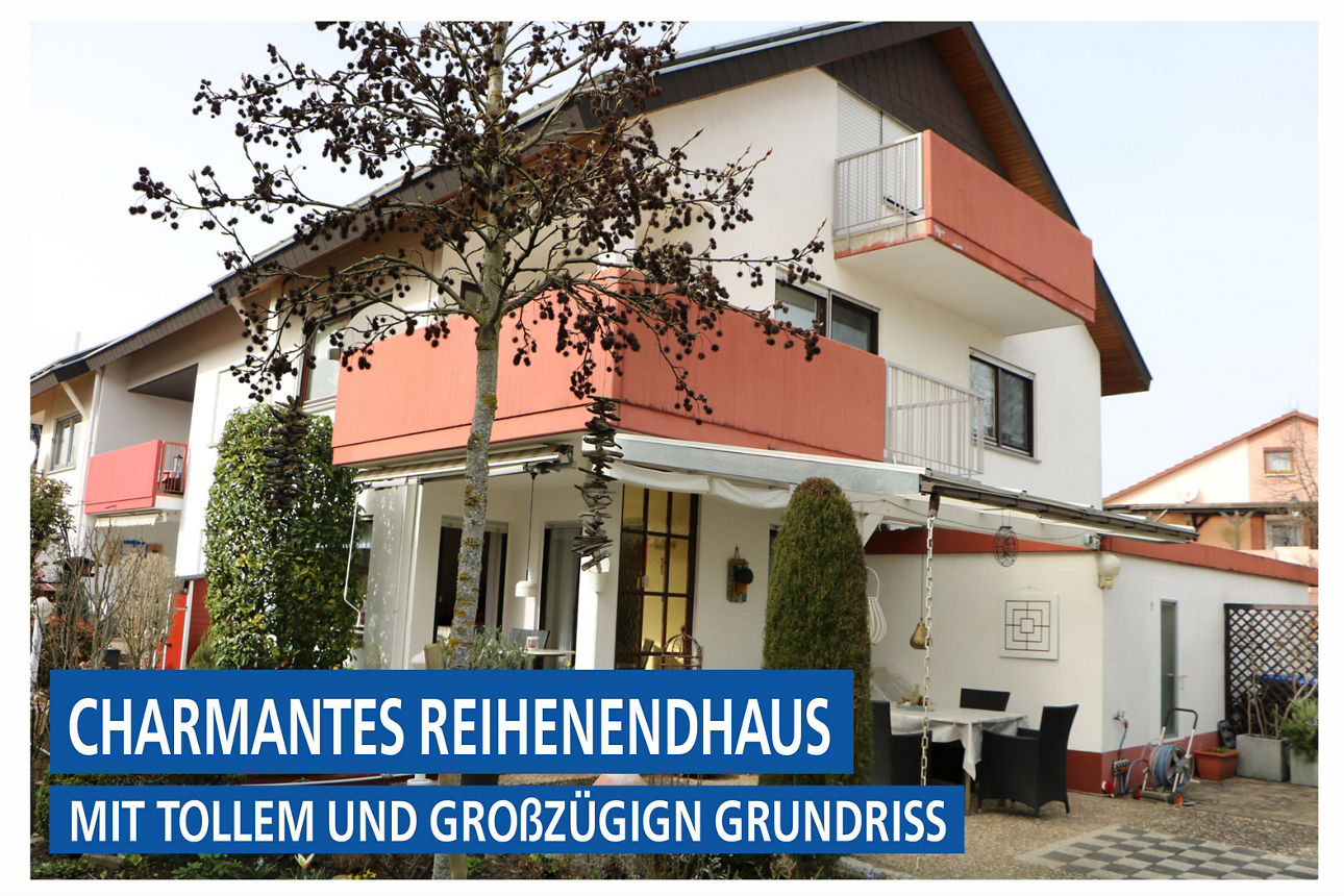 Charmantes Reihenendhaus