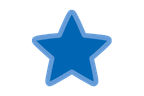 Blauer Stern