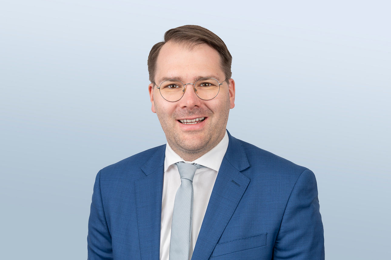 Porträt André Härder - Leiter der Niederlassung Bad Kissingen