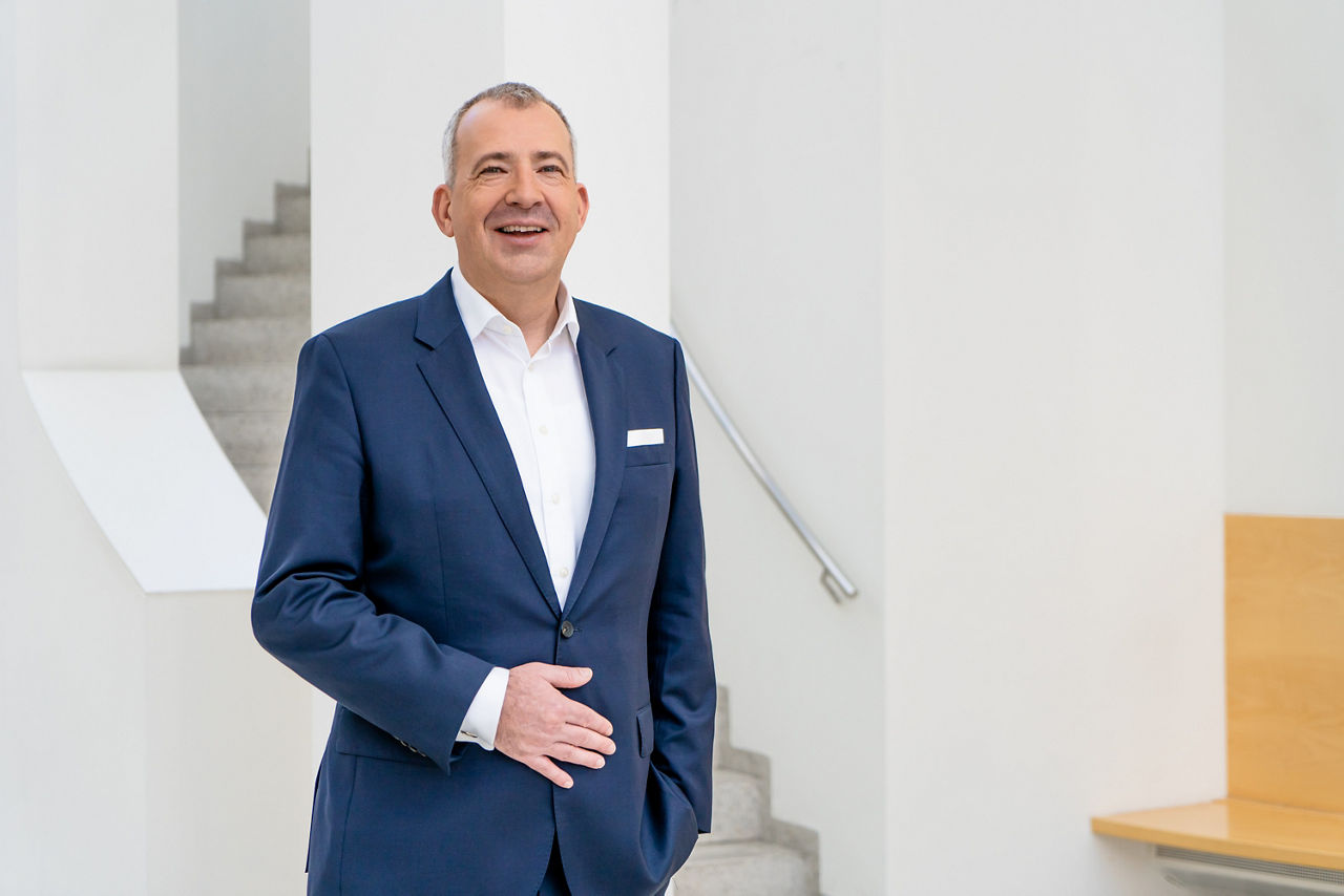 Stefan Schindler, Vorstandsvorsitzender der Sparda Bank Nürnberg