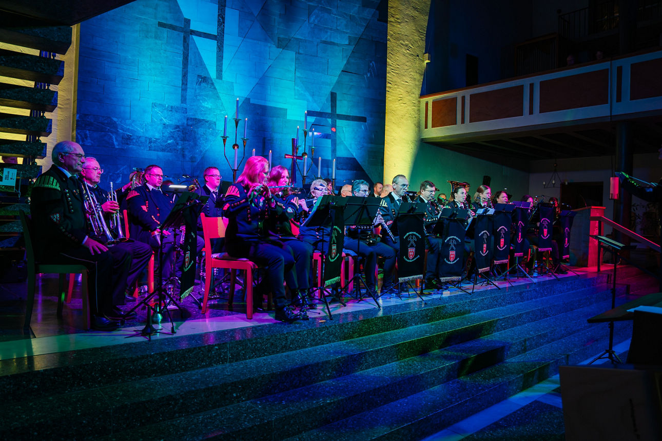 Benefizkonzert mit der Bergknappenkapelle Sulzbach-Rosenberg
