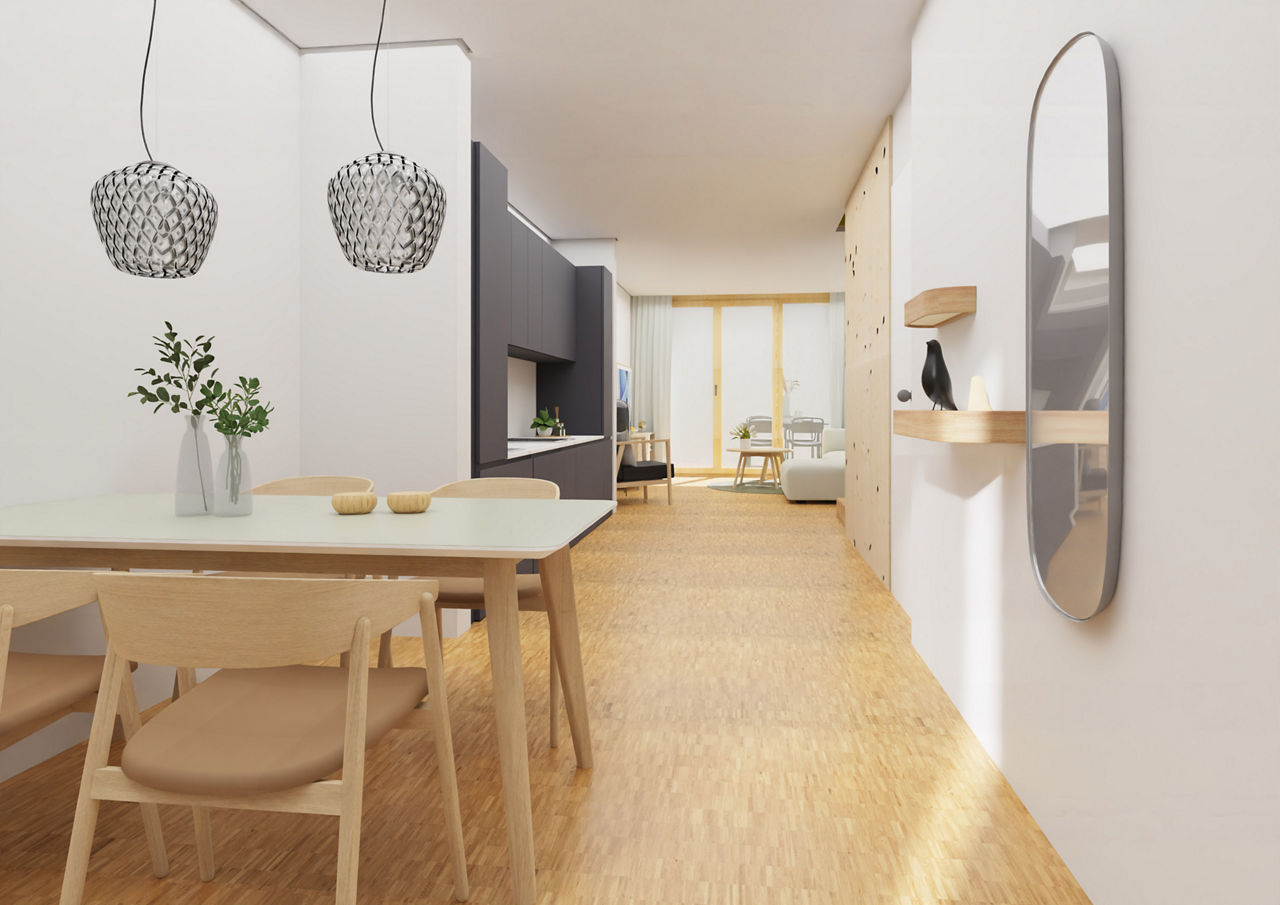 Wohnung Emlichheim von innen